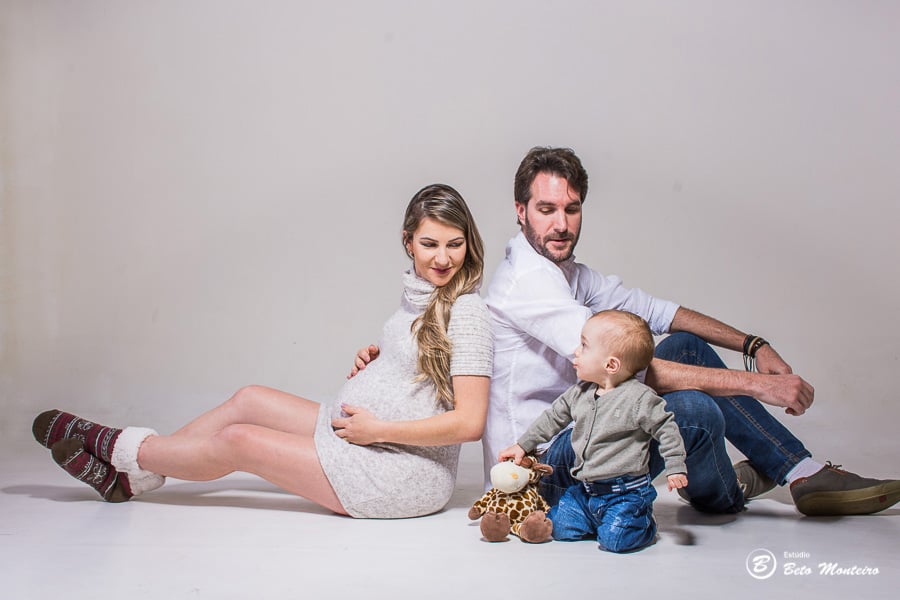 Sandra + Anderson = Gustavo e Letícia - Book Gestante e Familia - Estudio Beto Monteiro