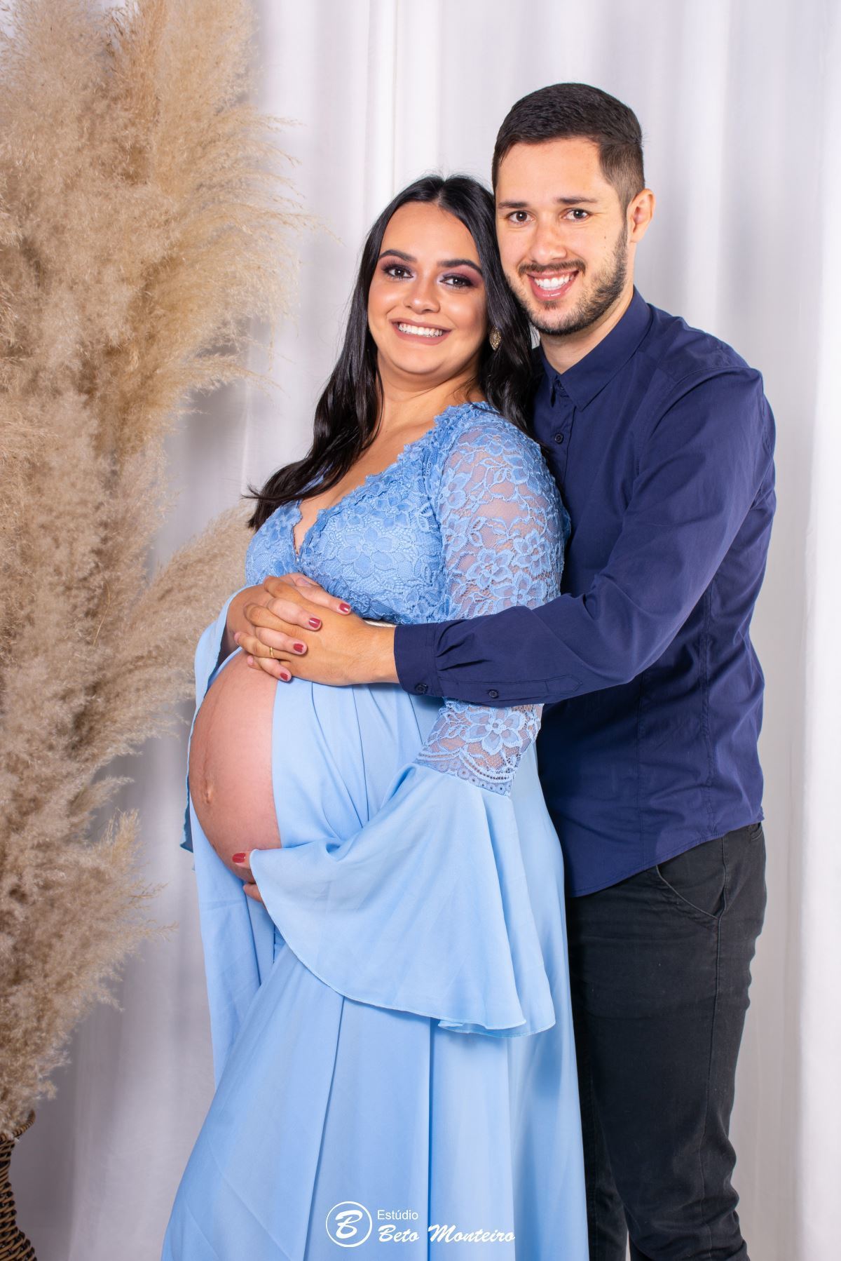 Book Gestante e Familia em Curitiba - Book de gestante em estúdio - ensaio de gestante - book em estúdio - sessão fotográfica - Grávida - Gestação - Estudio Beto Monteiro - Glauciane - Glau - Rodrigo - Maya - Maitê