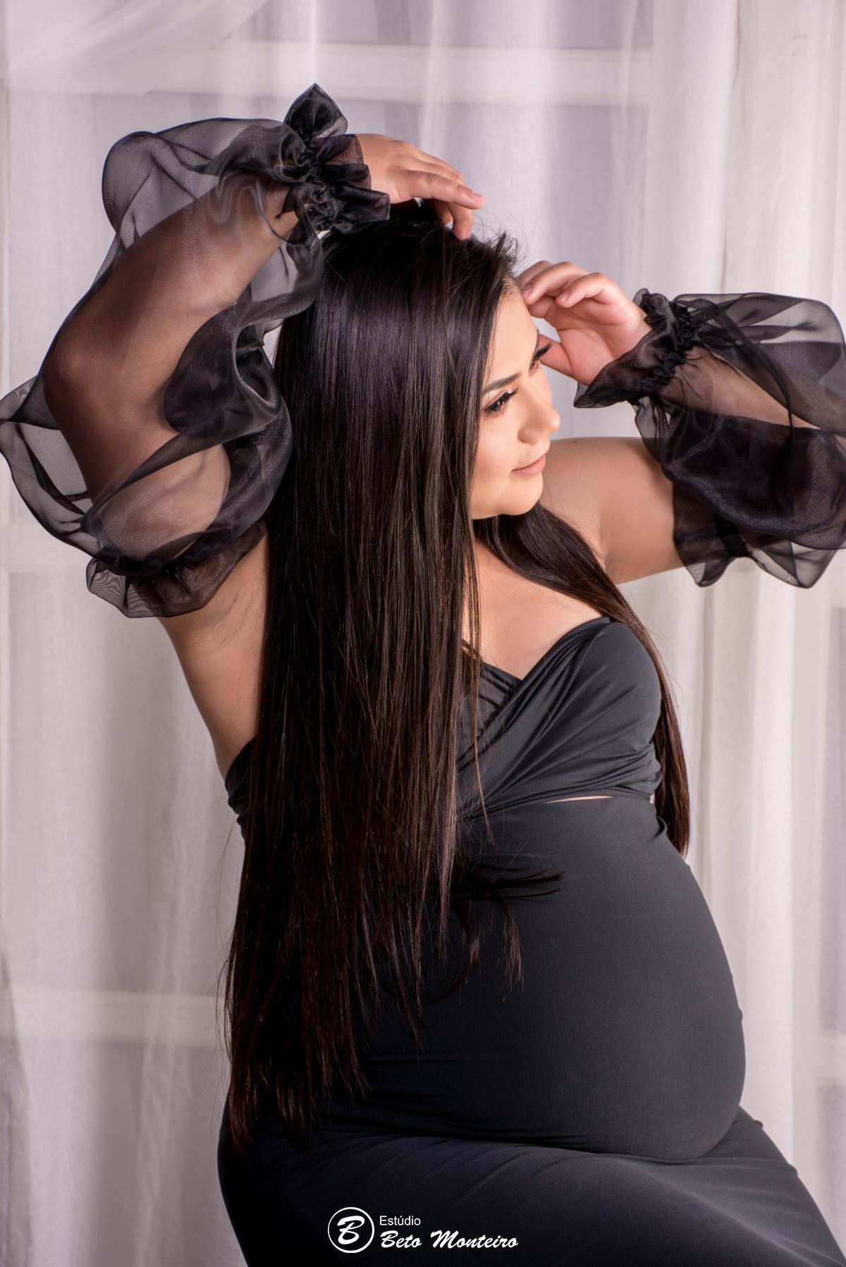 Book Gestante e Família em Curitiba - Book de gestante em estúdio - ensaio de gestante - book em estúdio - sessão fotográfica - Grávida - Gestação - Estudio Beto Monteiro - Juliana - Caio - Caio Eduardo